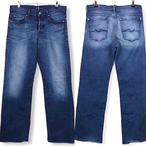 7 For All Mankind Other - Seven 7 For All Mankind Relaxed Button Fly Jeans